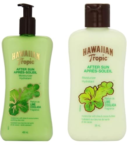 Hawaiian Tropic Lime Coolada After Sun Moisturizing Lotion with